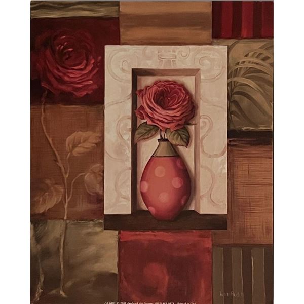 Rose Floral Art Print