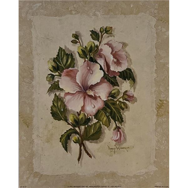Vintage Floral Art Print