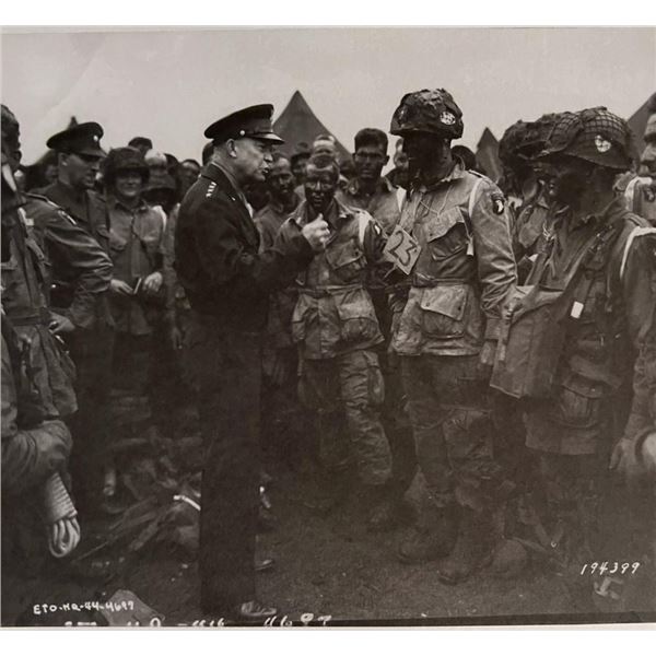 General Dwight D. Eisenhower photo. 6x8 inches