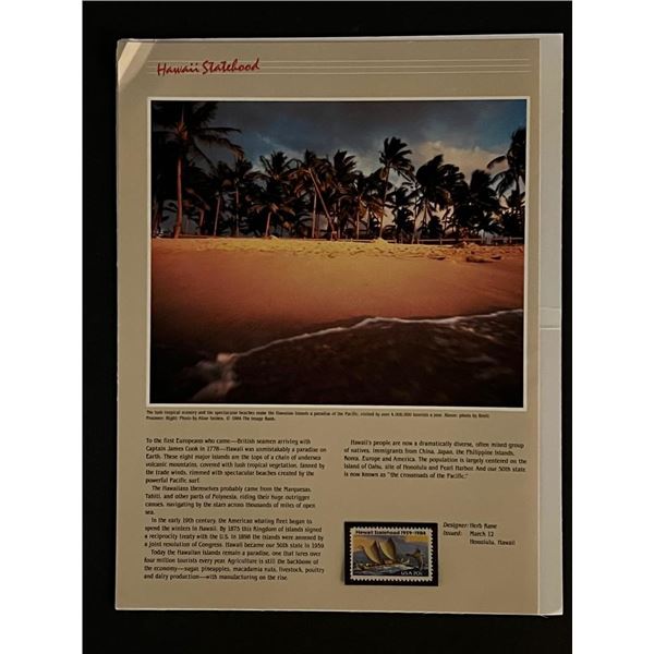 Hawaii Statehood 20 Cent Stamp