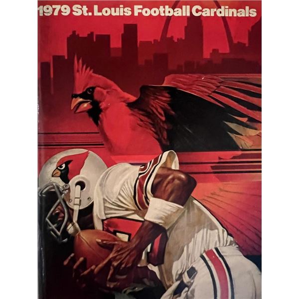 1979 St. Louis Cardinals program. 5x7 inches