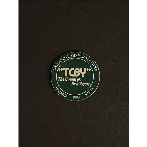 Vintage 1990s POGs Game Cap TCBY Waimea Kona Hawaii