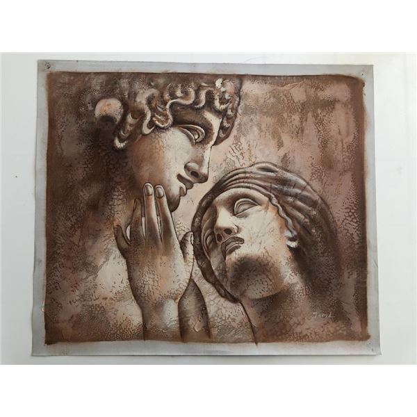 Venetian inspired original painting on canvas