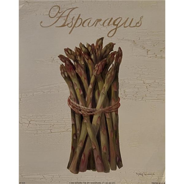 Vintage Asparagus Garden Art Print