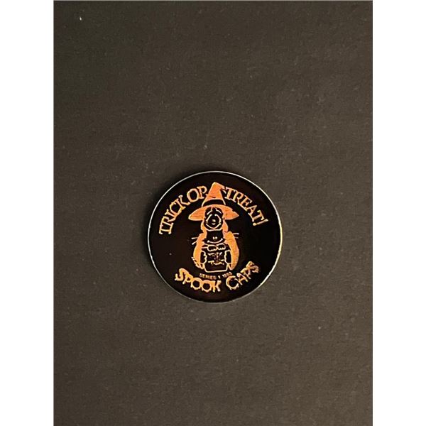 Vintage 1990s POGs Game Cap Trick Or Treat Spook Caps