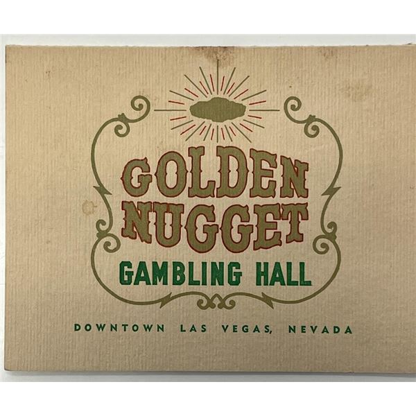 Golden Nugget note card