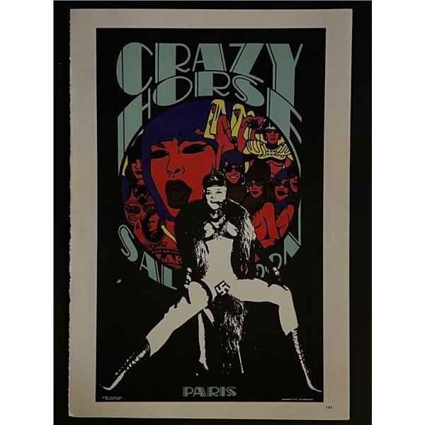 Paris France Follies Bergere Vintage Art Print