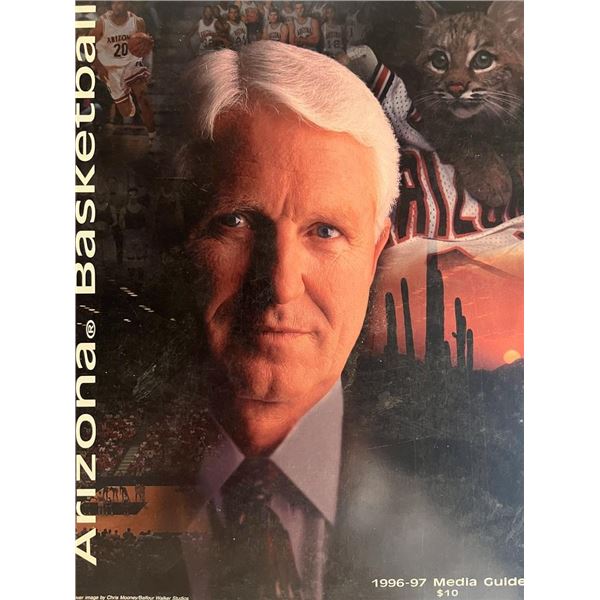 Arizona Wildcats 96-97 Media guide. 8x11 inches