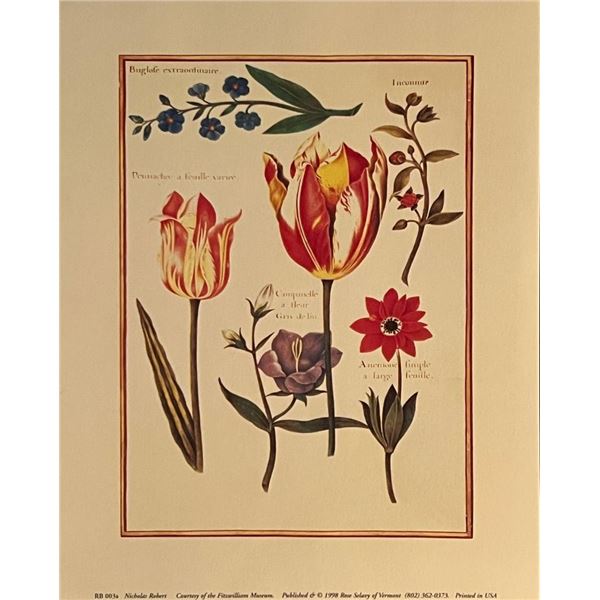 Vintage Floral Art Print