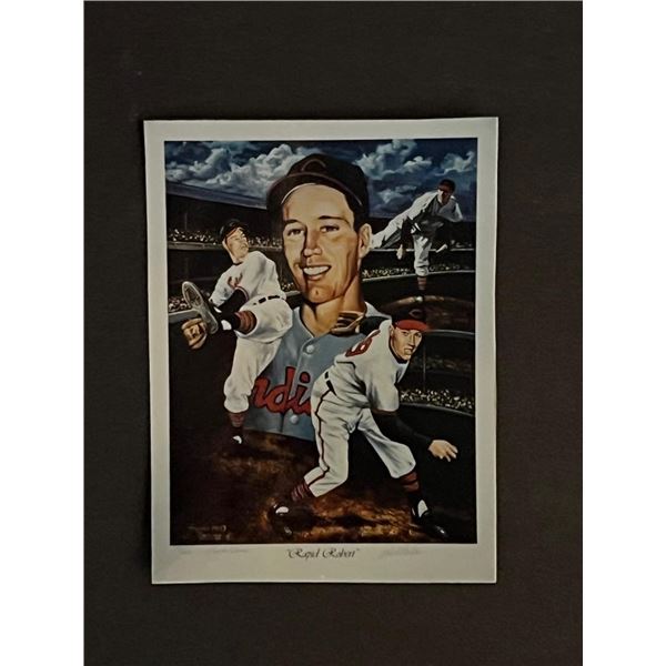 MLB Cleveland Indians Bob Feller Photo