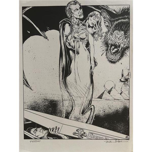 Unknown artist signed print