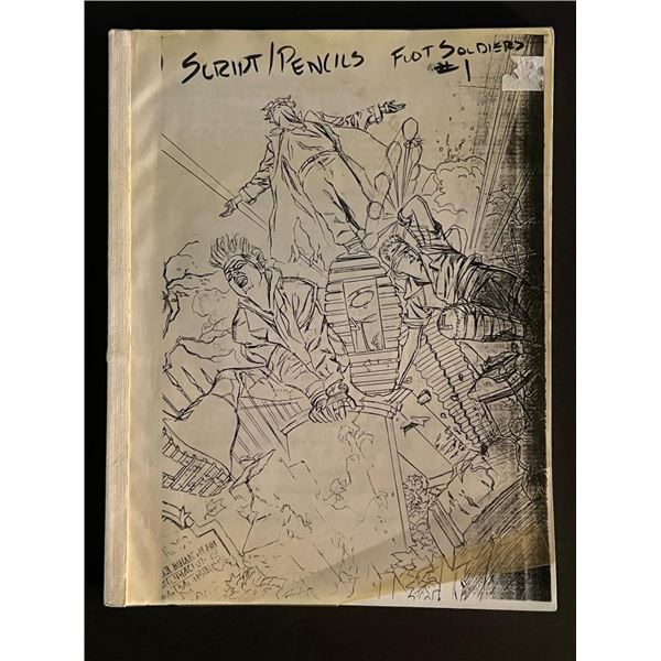 1995 The Foot Soldiers Comic Script and Illustrations