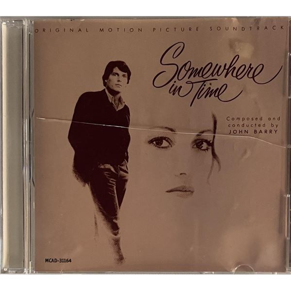 Somewhere In Time OST CD. 5x6 inches