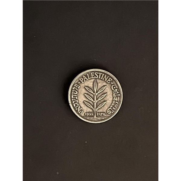 1935 Palestine Silver Coin 100 Mils