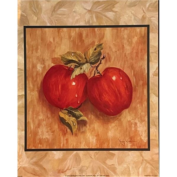 Nancy Wiseman Apples Art Print