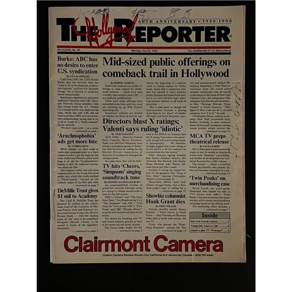 July 1990 The Hollywood Reporter 60th Anniversary Newspaper