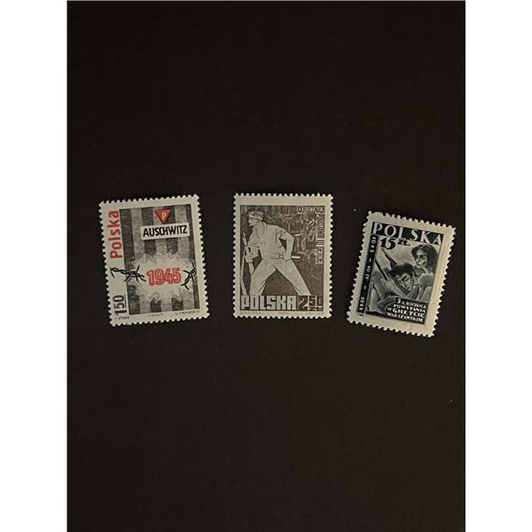 Poland Stamps Set of 3