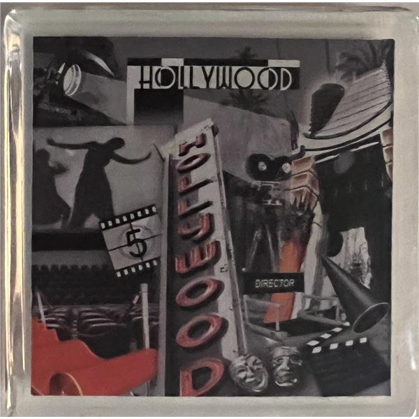 Hollywood maganet. 2x2 inches