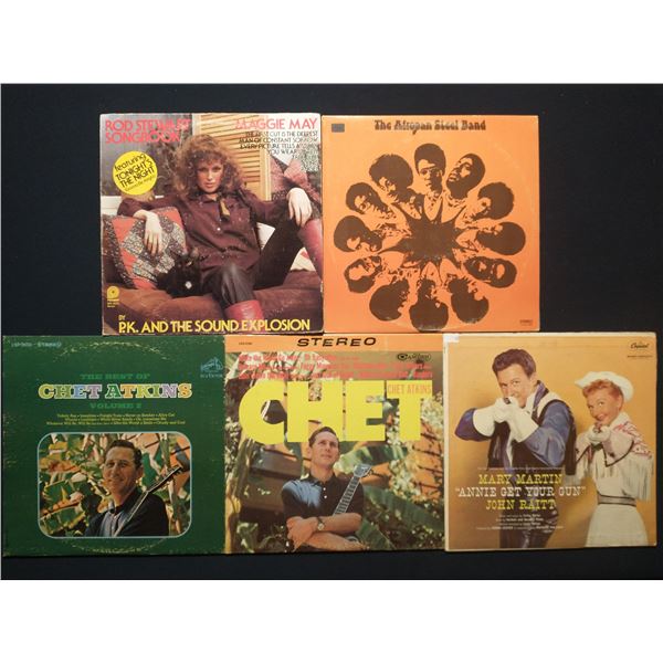5 VINYL RECORD LOT – EASY LISTENING, POP & ORCHESTRAL FAVORITES