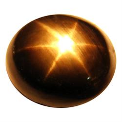 2.12ct 6 Ray Black Star Sapphire  (GEM-12992)