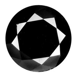 2.05ct Diamond Cut Black Jet Black Diamond  (GEM-17345)