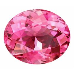 1.18ct Oval Pink Tourmaline FLAWLESS (GEM-18265)