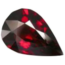 2.1ct Wine Red Garnet Pear Facet Africa (GEM-19079A)