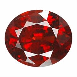 3.29ct  Oval Red Orange Spessartite VS  (GEM-19266)