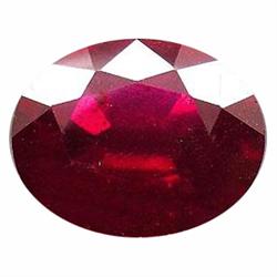4.68ct Oval Blood Red Ruby Mada Natural (GEM-20112)
