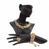 Image 3 : Hand Strung Mother of Pearl Shell Jewelry Set (JEW-171)