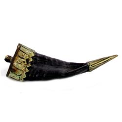 Tibet Vintage Goat Horn Pendant (ANT-857)