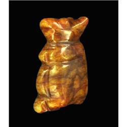 Antique Carved Chinese Hongsan Jade Early 1900s 220cts (ANT-881)