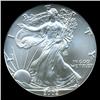 Image 1 : 2002 US Silver Eagle Coin Graded MS70  (COI-4639)