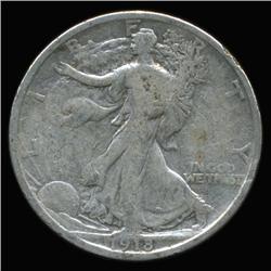 1918D Walking Liberty Half Dollar High Grade (COI-6343)