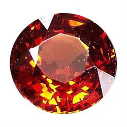 1ct Unheated AAA Round Spessartite Garnet Natural (GEM-17810)