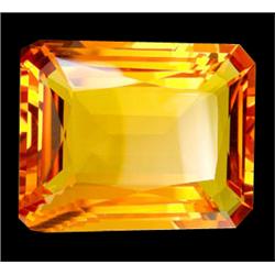 82.50ct Impressive Orange Yellow Citrine Emerald Cut (GEM-19007)