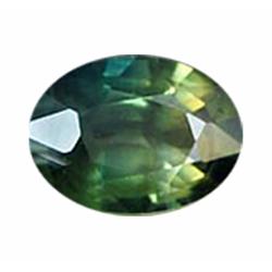 0.96ct Natural Green Party Color Sapphire (GEM-20521)