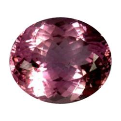 46.3ct Imperial Pink Oval Kunzite Gemstone  Appraisal Estimate $18733 (GEM-20141)