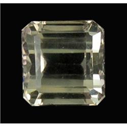 10ct 100% Natural Emerald Cut Green Kunzite Appraisal Estimate $1550 (GEM-17565)