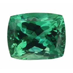 18.30ct Flawless Cushion Cut Natural Lush Green Kunzite Appraisal Estimate $2837 (GEM-17856)