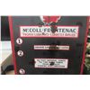 Image 4 : 1920s Porcelain McColl Frontenac Grease Gun Rack Sign, Single-Sided, 39 1/2" x 63"