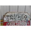 Image 10 : Texaco Certified Service Porcelain Sign. Station 10223. ", 2-Sided, Back Side Painted Over, 1930s o