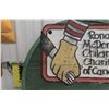 Image 4 : Woden Carved/Painted Ronald McDonald Children Charities Of Canada Sign, 36" Diameter, 1990 Winklero
