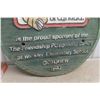 Image 5 : Woden Carved/Painted Ronald McDonald Children Charities Of Canada Sign, 36" Diameter, 1990 Winklero