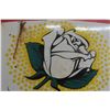 Image 15 : White Rose Porcelain 2-Sided Sign, 7' High, 6' Wide, 1940s