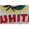 Image 8 : White Rose Porcelain 2-Sided Sign, 7' High, 6' Wide, 1940s