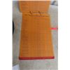 Image 8 : Shell Automotive Lubrication Chart, 1936–1941, Metal Tire Insert Advertising Gulf Deluxe, 15 1/2" D