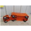 Image 14 : Tonka Allied Van Lines Semi Truck And Trailer, Pressed Steel, 1950s, 22" Long
