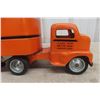 Image 2 : Tonka Allied Van Lines Semi Truck And Trailer, Pressed Steel, 1950s, 22" Long
