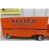 Image 3 : Tonka Allied Van Lines Semi Truck And Trailer, Pressed Steel, 1950s, 22" Long
